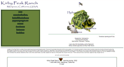 Desktop Screenshot of kirbypeakranch.com